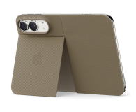 Apple Folio do iPhone Duo z podpórką jasnobeżowy - 1594019 - zdjęcie 1